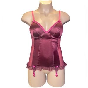 Dark Pink Victoria’s Secret Lingerie Top